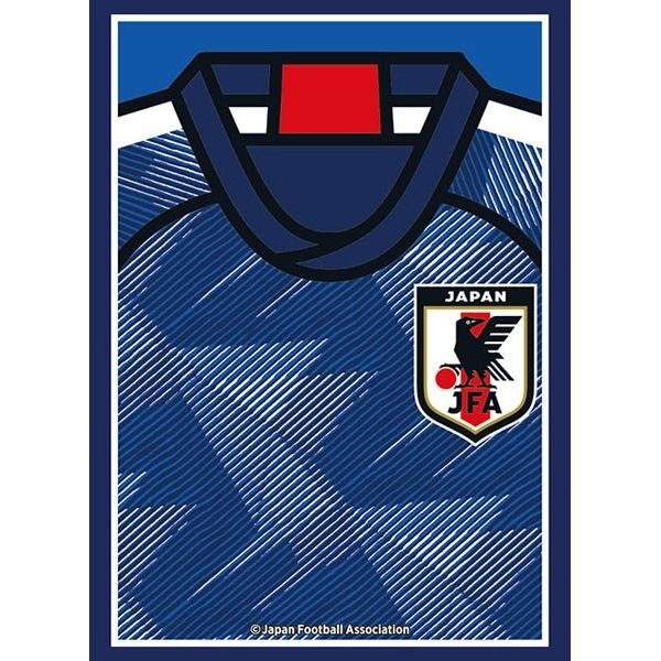 Image for Bushiroad Sleeve Collection HG Vol.3364: Japan National Football Team - Uniform 2022 (75-Pack) - Card Sleeves