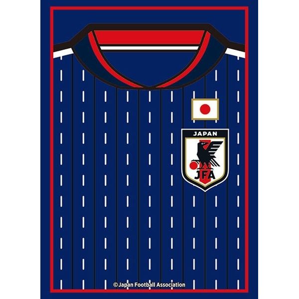 Image for Bushiroad Sleeve Collection HG Vol.3366: Japan National Football Team - Uniform 2018-2019 (75-Pack) - Card Sleeves