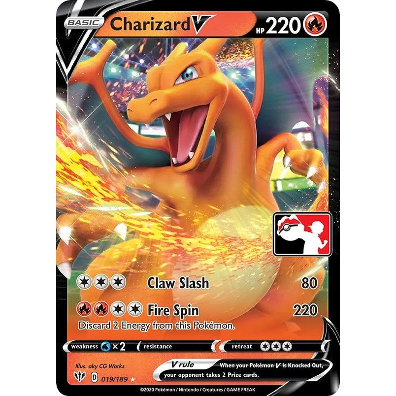 Image for Charizard V (Prize Pack Series 1) (019/189) - Pokemon