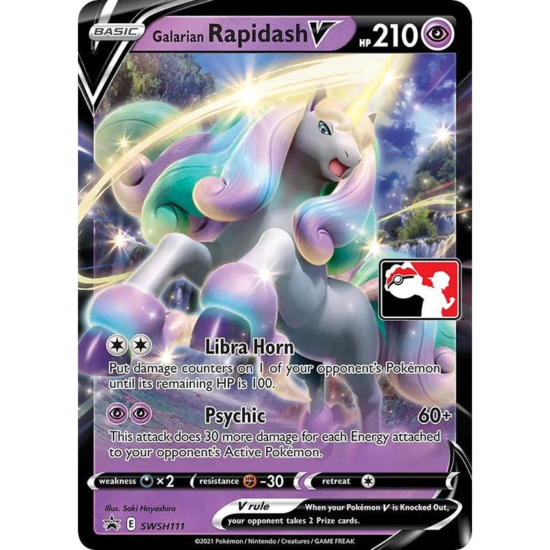 Image for Galarian Rapidash V (SWSH111) - Pokemon