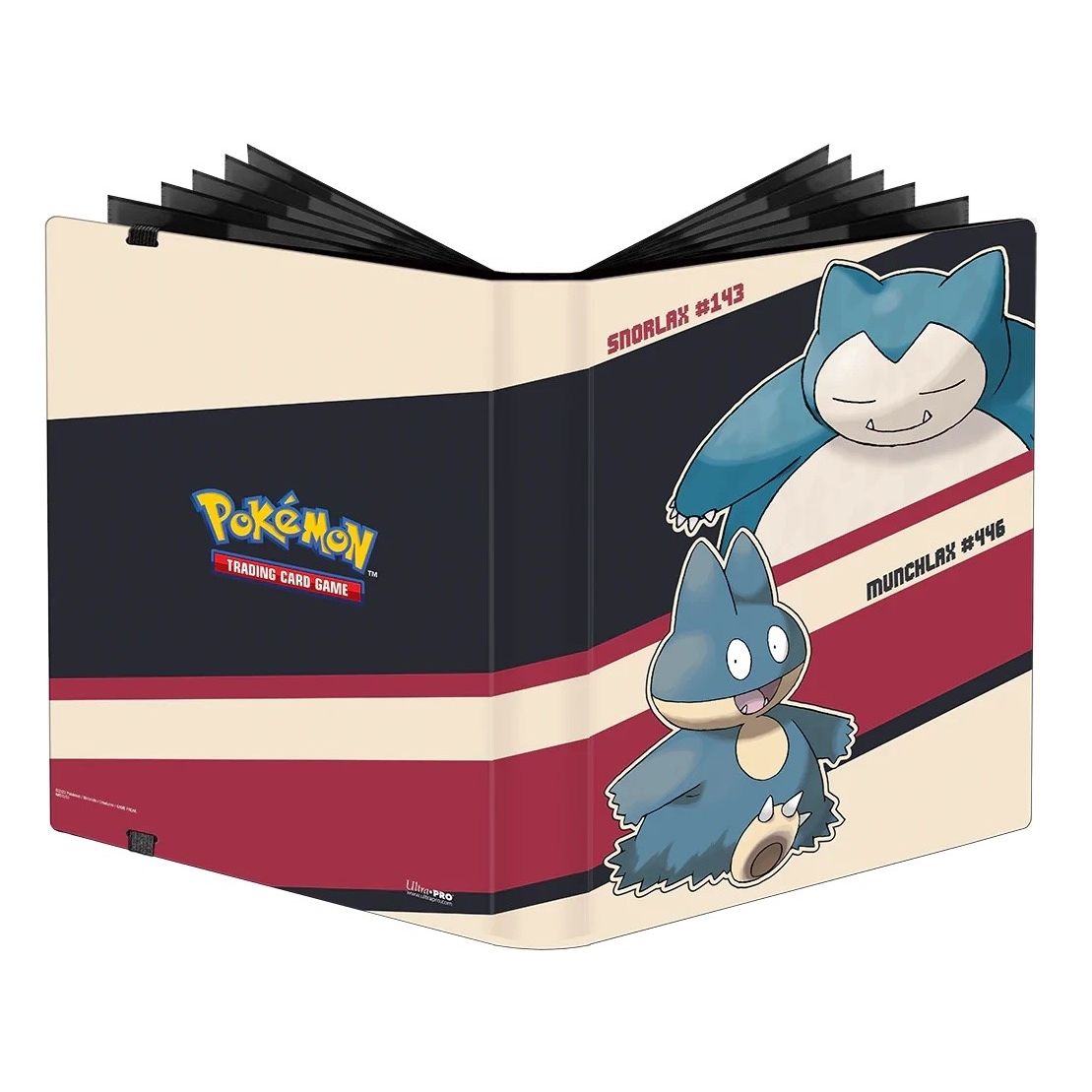 Image for 9-Pocket PRO-Binder for Pokemon - Snorlax and Munchlax - Storage Albums