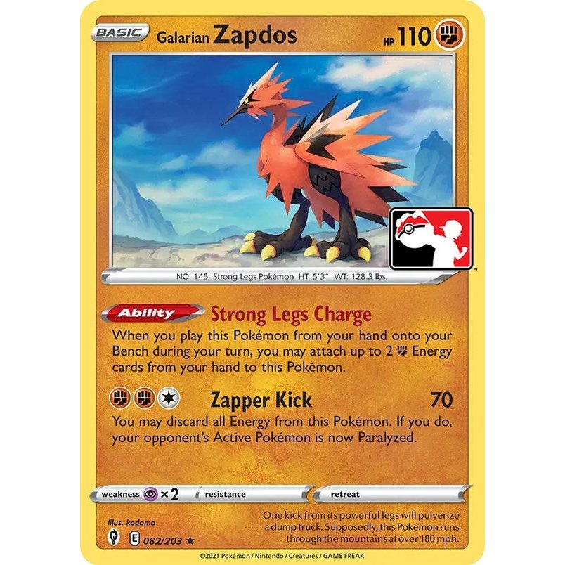 Image for Galarian Zapdos (082/203) - Pokemon