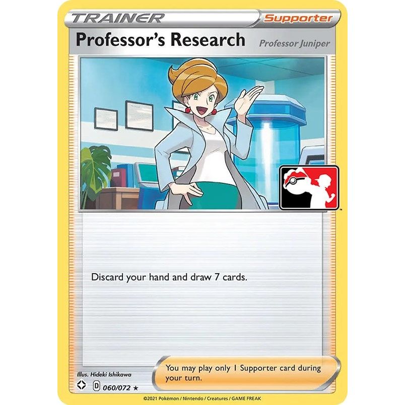 Image for Professor's Research (Professor Juniper) (060/072) - Pokemon