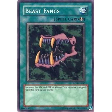 Image for Beast Fangs (LOB-EN041) (LOB-EN) - YuGiOh