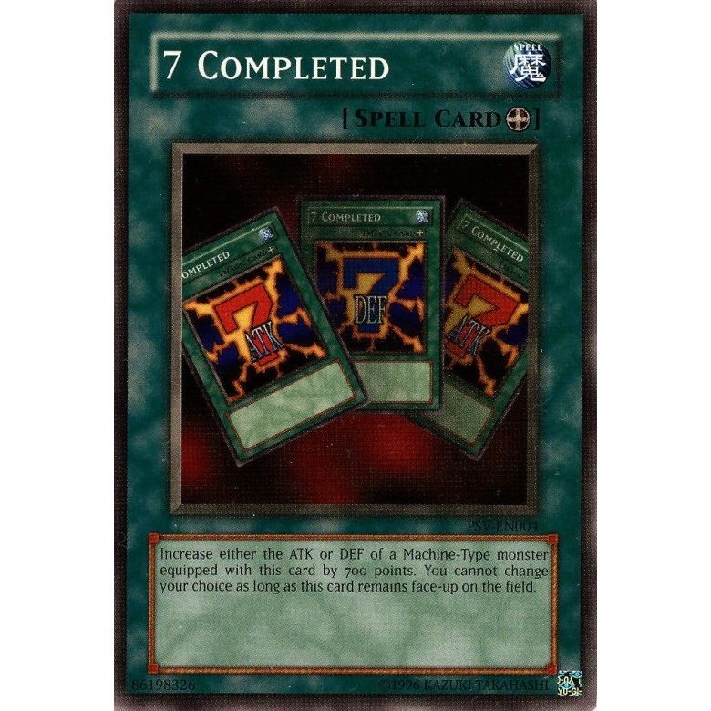Image for 7 Completed (PSV-EN004) (PSV-EN) - YuGiOh