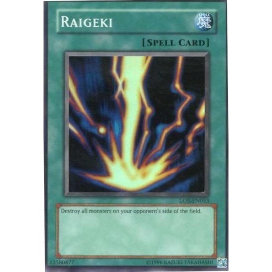 Image for Raigeki (LOB-EN053) (LOB-EN) - YuGiOh