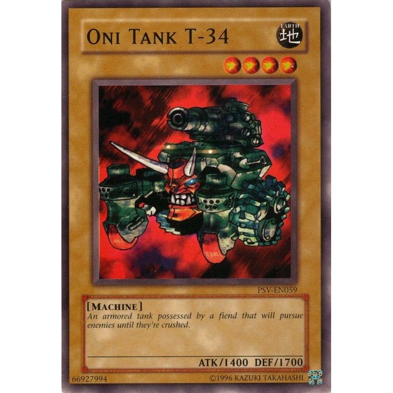 Image for Oni Tank T-34 (PSV-EN059) (PSV-EN) - YuGiOh