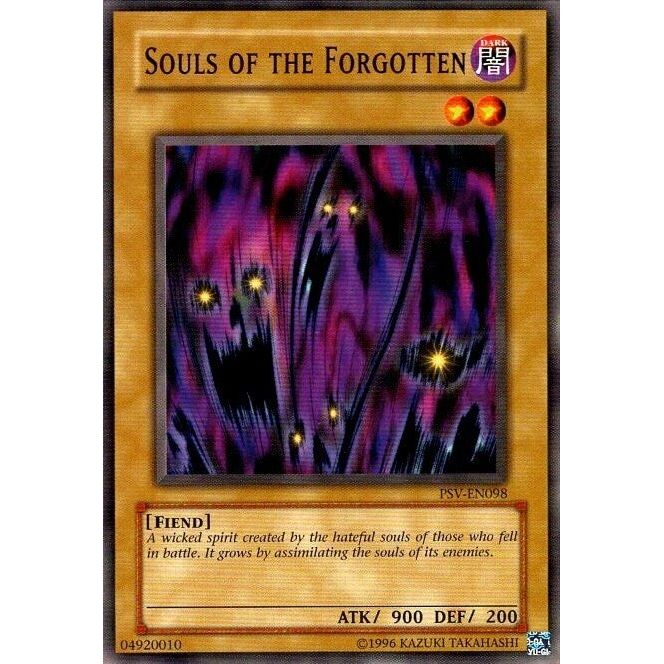 Image for Souls of the Forgotten (PSV-EN098) (PSV-EN) - YuGiOh