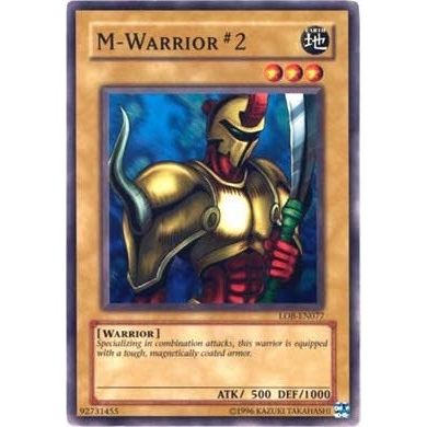 Image for M-Warrior #2 (LOB-EN077) (LOB-EN) - YuGiOh