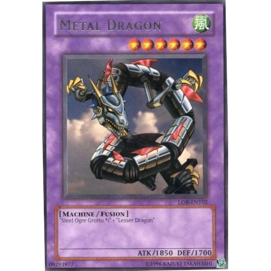 Image for Metal Dragon (LOB-EN102) (LOB-EN) - YuGiOh