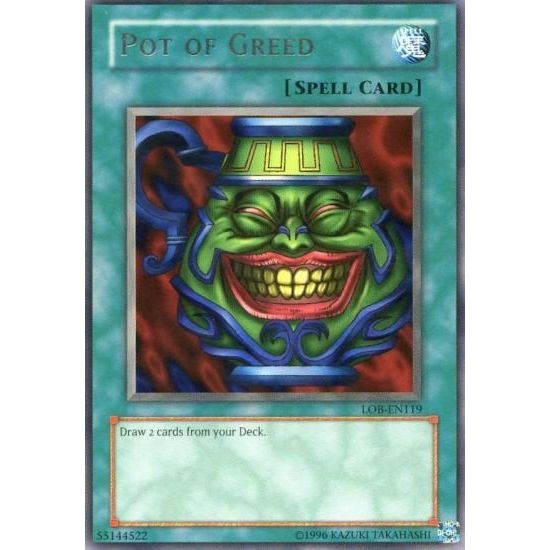 Image for Pot of Greed (LOB-EN119) (LOB-EN) - YuGiOh
