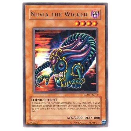 Image for Nuvia the Wicked (LON-EN013) (LON-EN) - YuGiOh