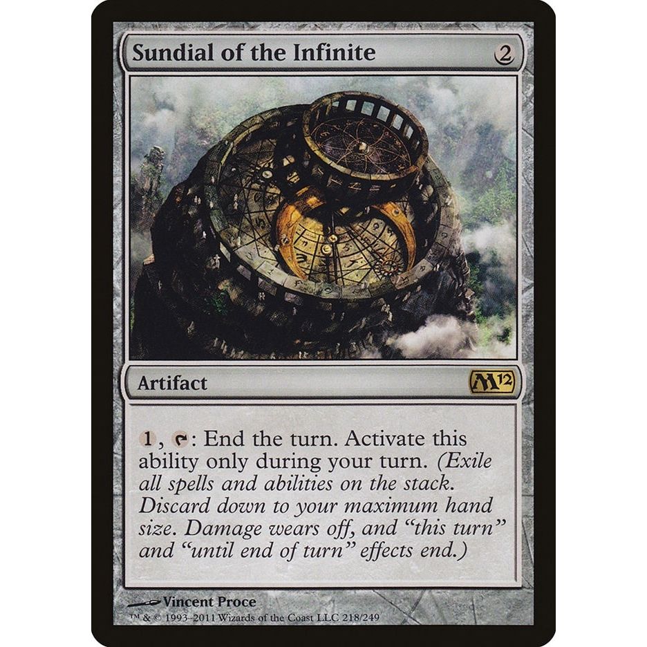 Image for Sundial of the Infinite (218) (M12) - Magic: The Gathering