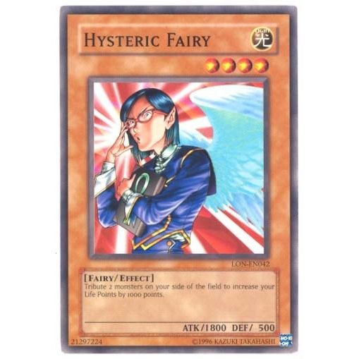 Image for Hysteric Fairy (LON-EN042) (LON-EN) - YuGiOh