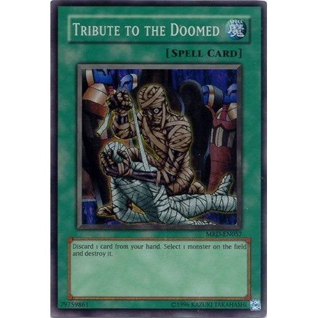 Image for Tribute to The Doomed (MRD-EN057) (MRD-EN) - YuGiOh