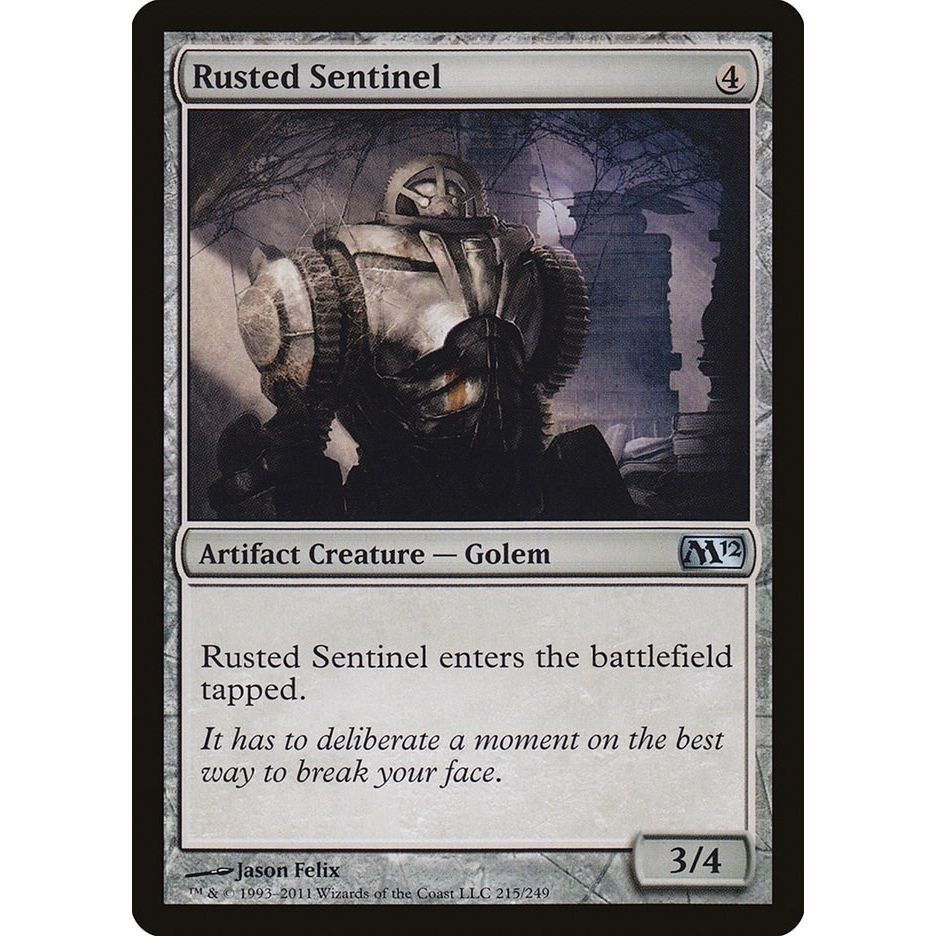 Image for Rusted Sentinel (215) (M12) - Magic: The Gathering