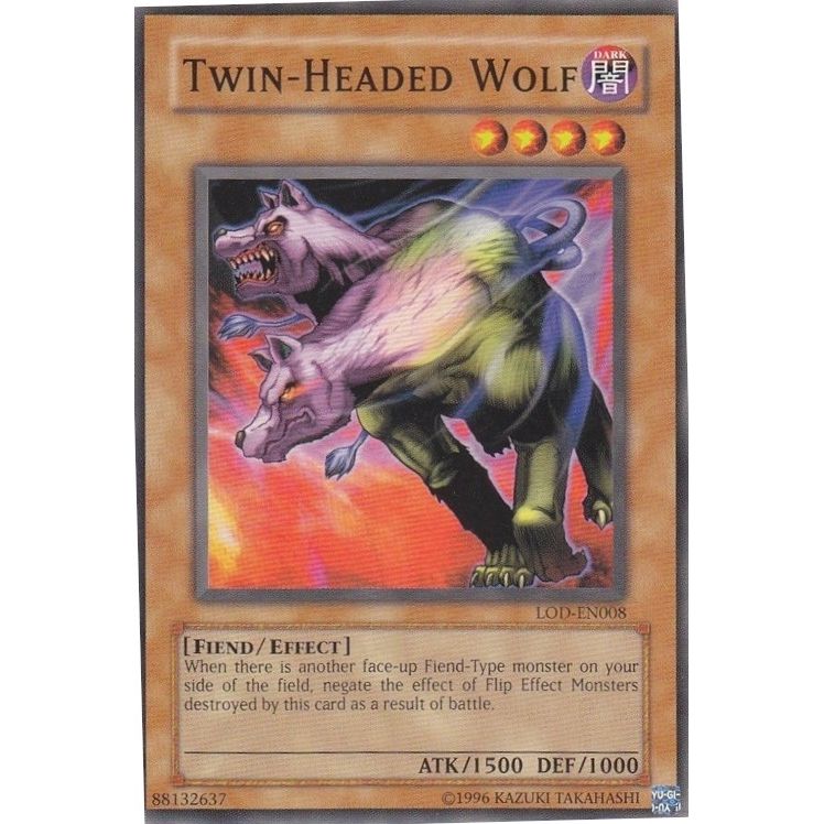 Image for Twin-Headed Wolf (LOD-EN008) (LOD-EN) - YuGiOh