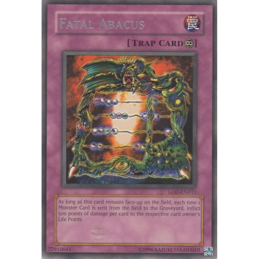 Image for Fatal Abacus (LOD-EN011) (LOD-EN) - YuGiOh