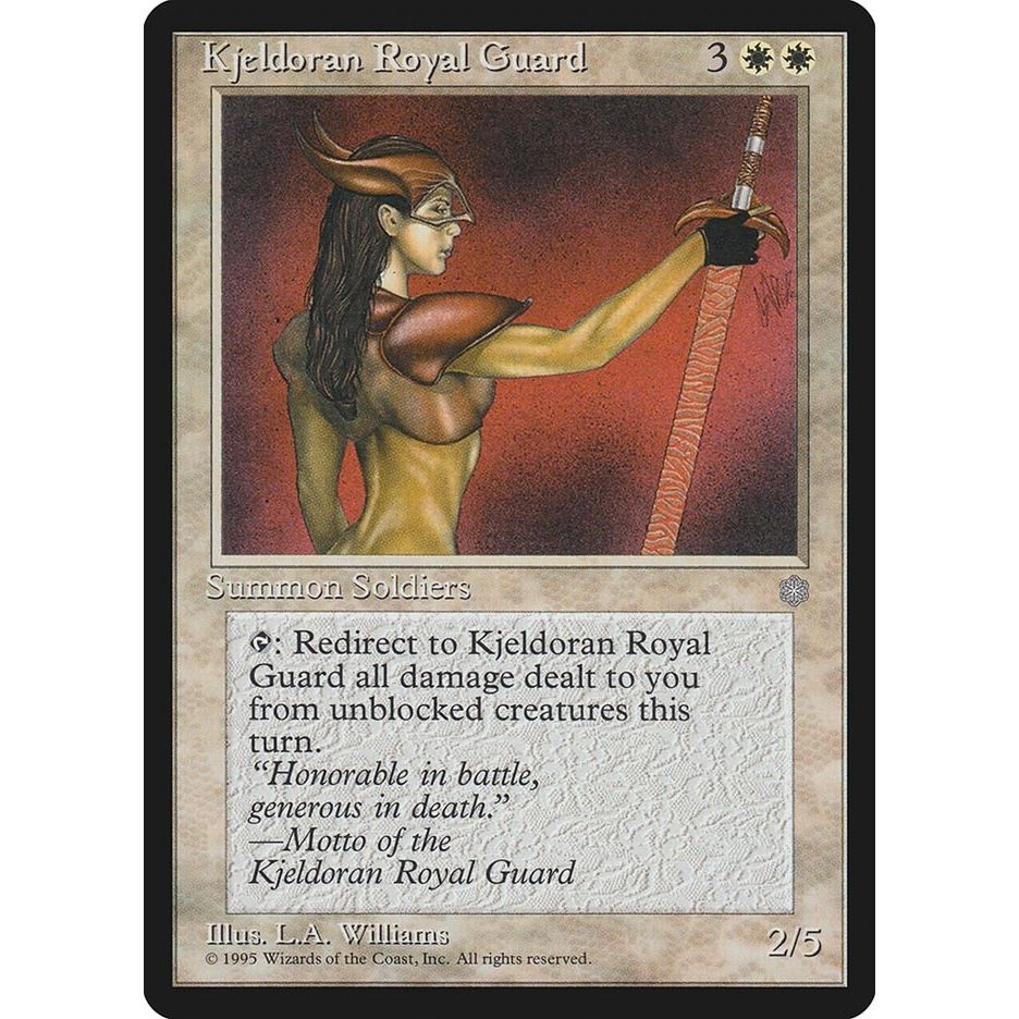 Image for Kjeldoran Royal Guard (ICE) - Magic: The Gathering