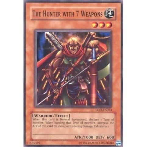 Image for The Hunter with 7 Weapons (LOD-EN024) (LOD-EN) - YuGiOh