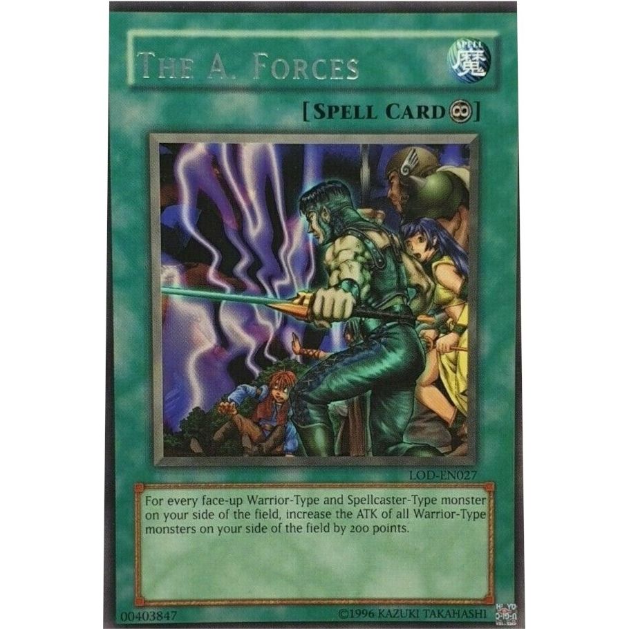 Image for The A. Forces (LOD-EN027) (LOD-EN) - YuGiOh