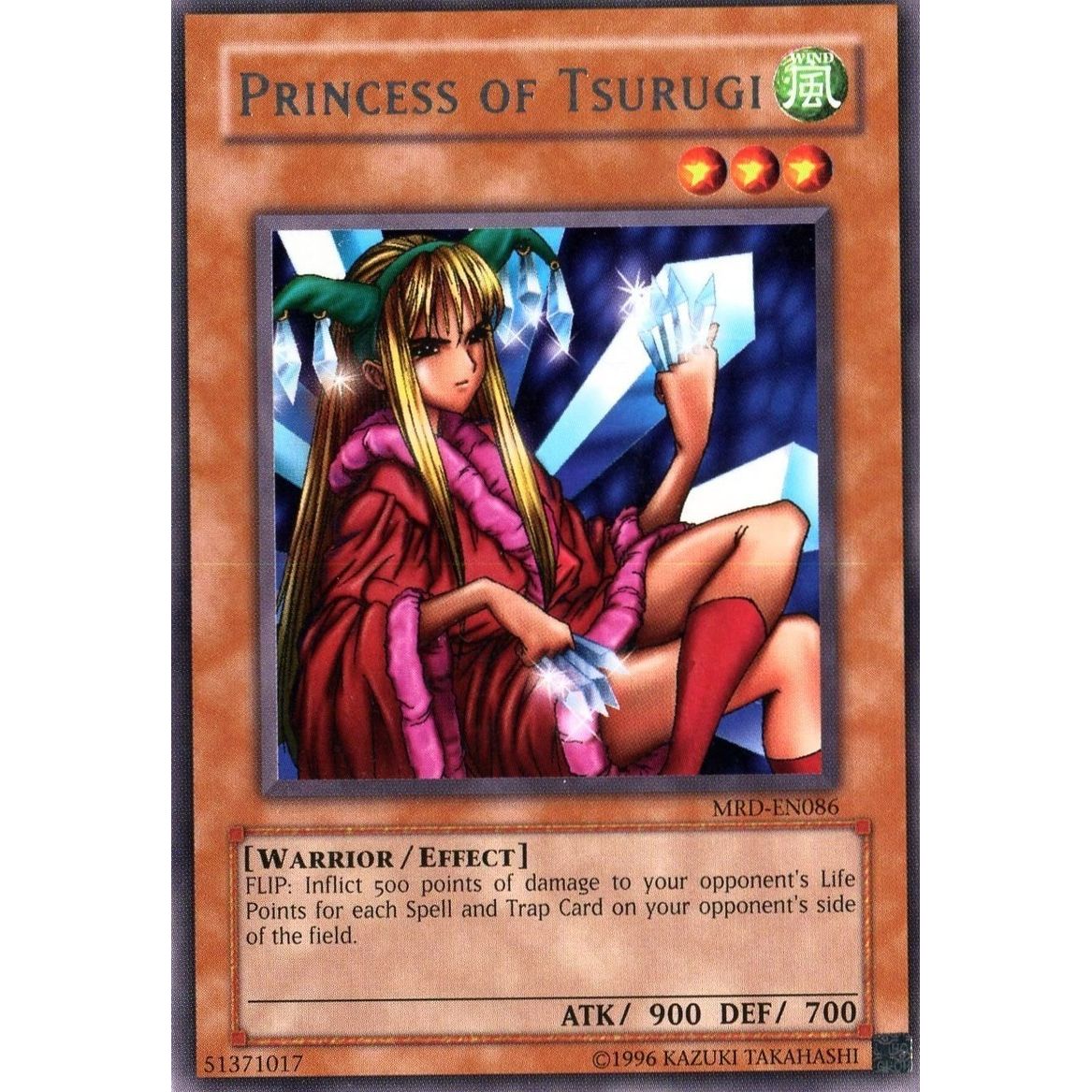 Image for Princess of Tsurugi (MRD-EN086) (MRD-EN) - YuGiOh