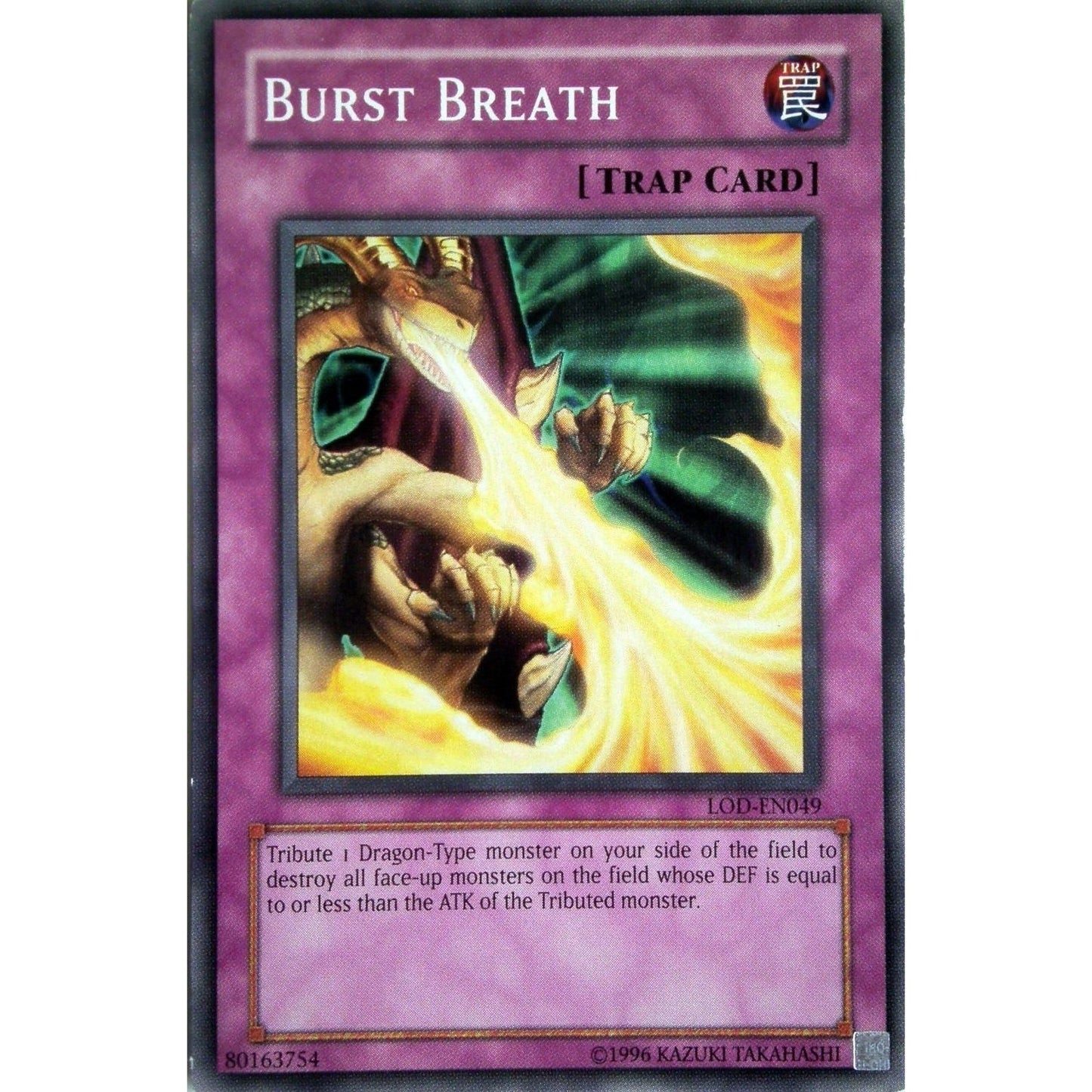 Image for Burst Breath (LOD-EN049) (LOD-EN) - YuGiOh