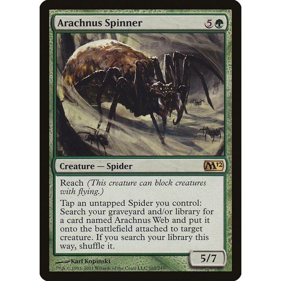 Image for Arachnus Spinner (162) (M12) - Magic: The Gathering