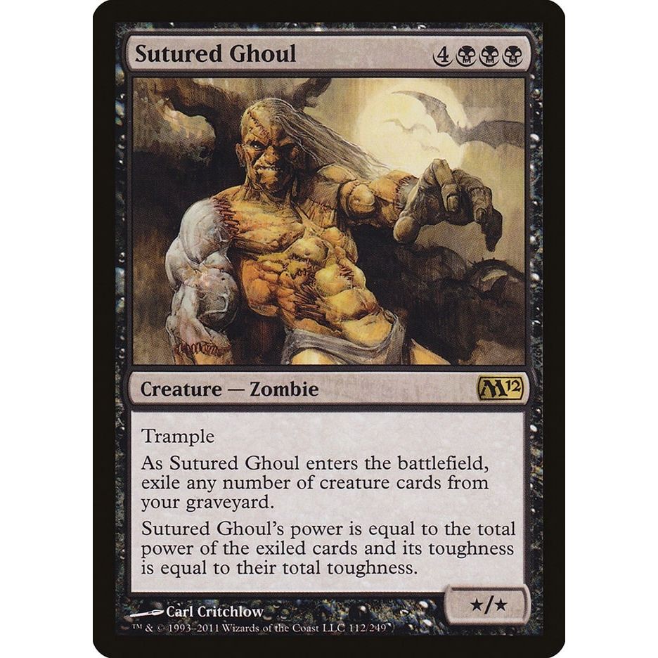 Image for Sutured Ghoul (112) (M12) - Magic: The Gathering