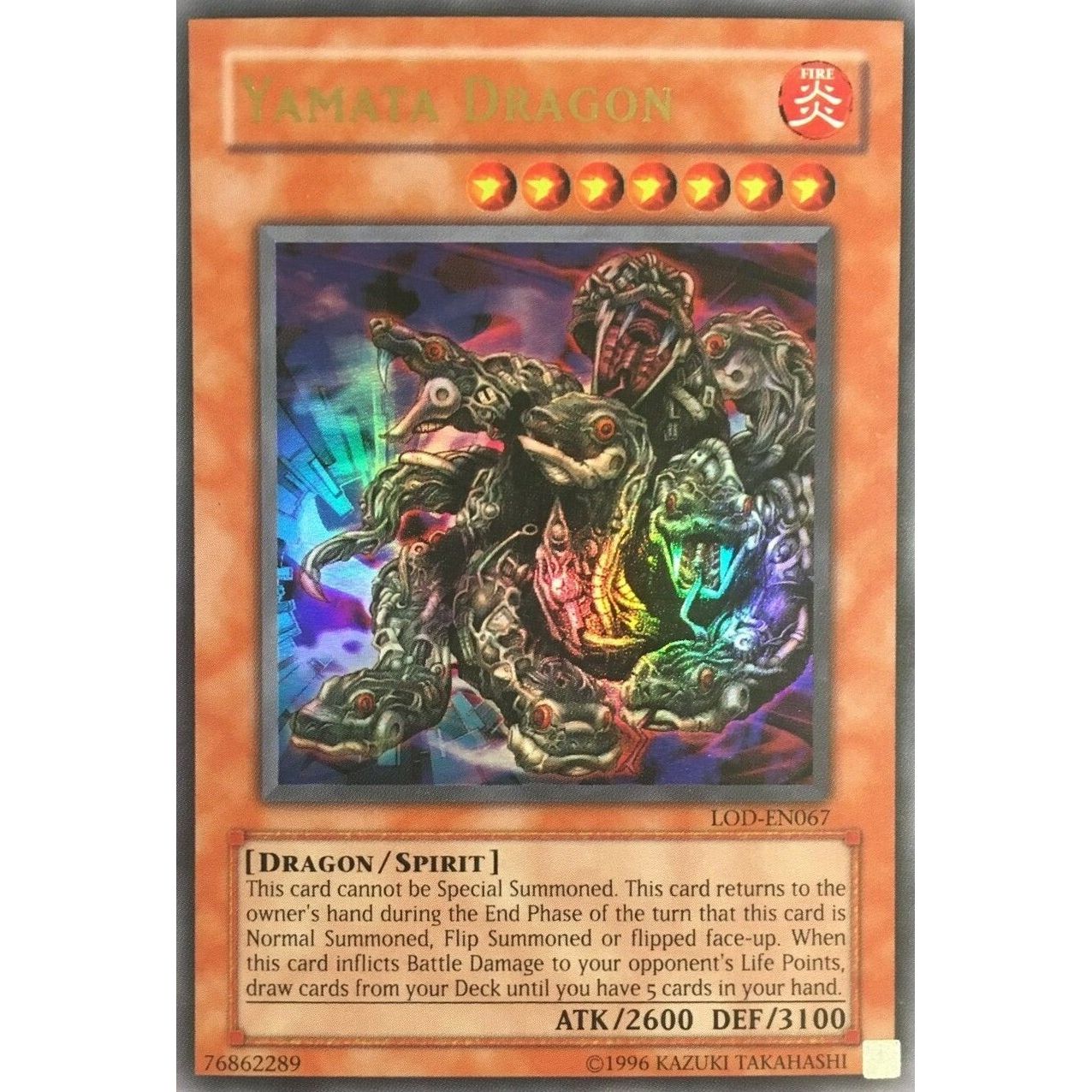 Image for Yamata Dragon (LOD-EN067) (LOD-EN) - YuGiOh