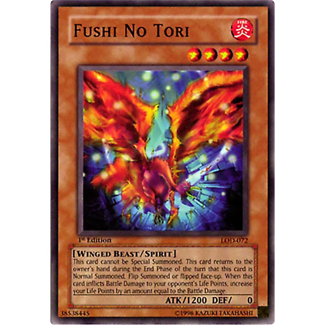 Image for Fushi No Tori (LOD-EN072) (LOD-EN) - YuGiOh