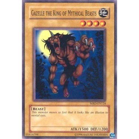 Image for Gazelle the King of Mythical Beasts (MRD-EN124) (MRD-EN) - YuGiOh
