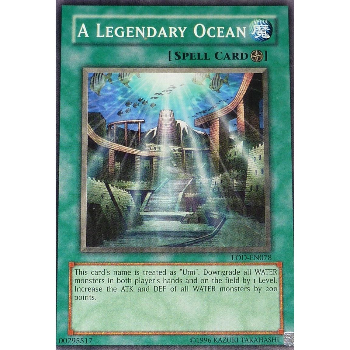 Image for A Legendary Ocean (LOD-EN078) (LOD-EN) - YuGiOh