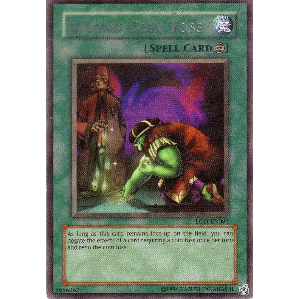 Image for Second Coin Toss (LOD-EN083) (LOD-EN) - YuGiOh