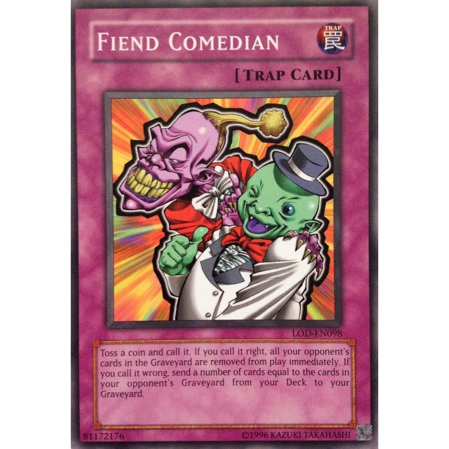 Image for Fiend Comedian (LOD-EN098) (LOD-EN) - YuGiOh