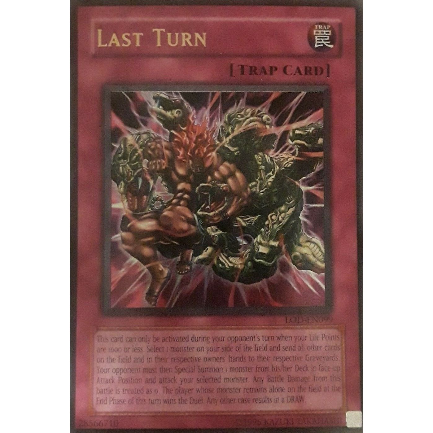Image for Last Turn (LOD-EN099) (LOD-EN) - YuGiOh