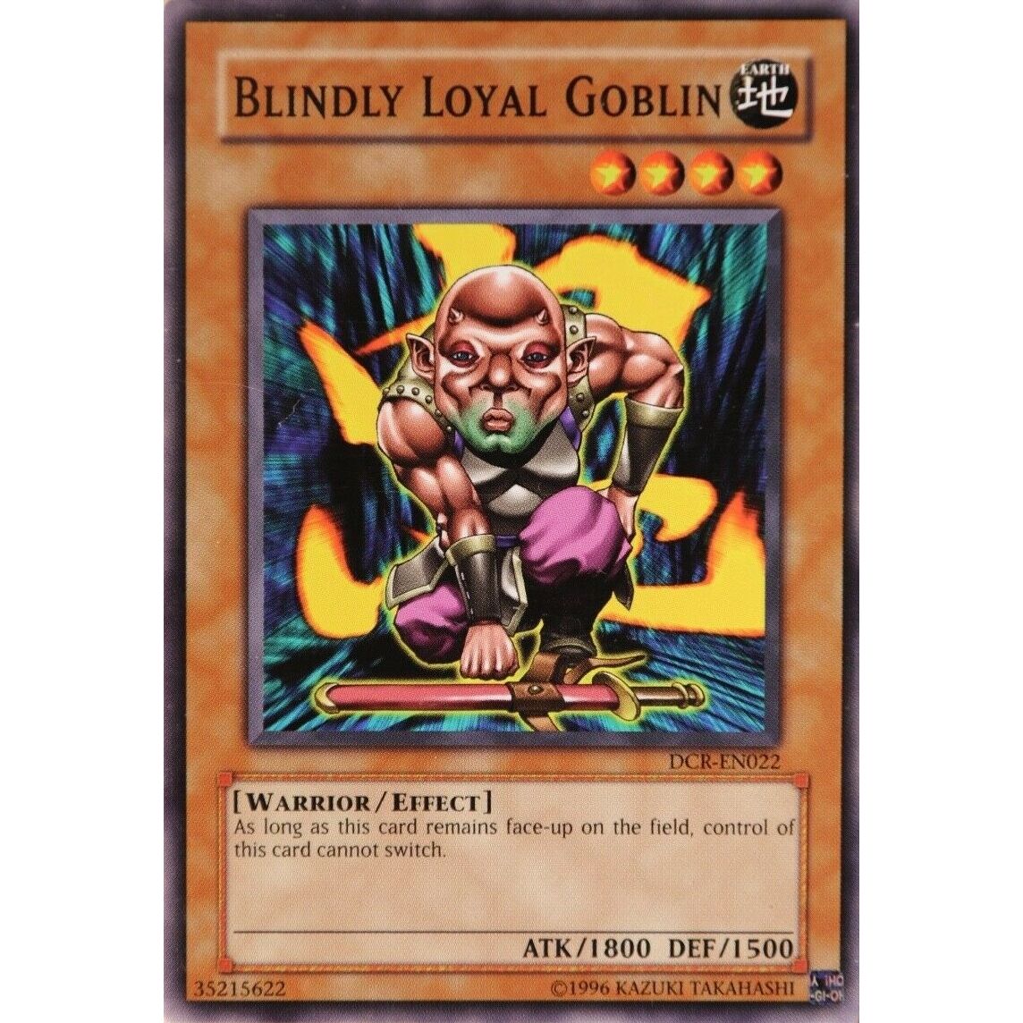 Image for Blindly Loyal Goblin (DCR-EN022) (DCR-EN) - YuGiOh