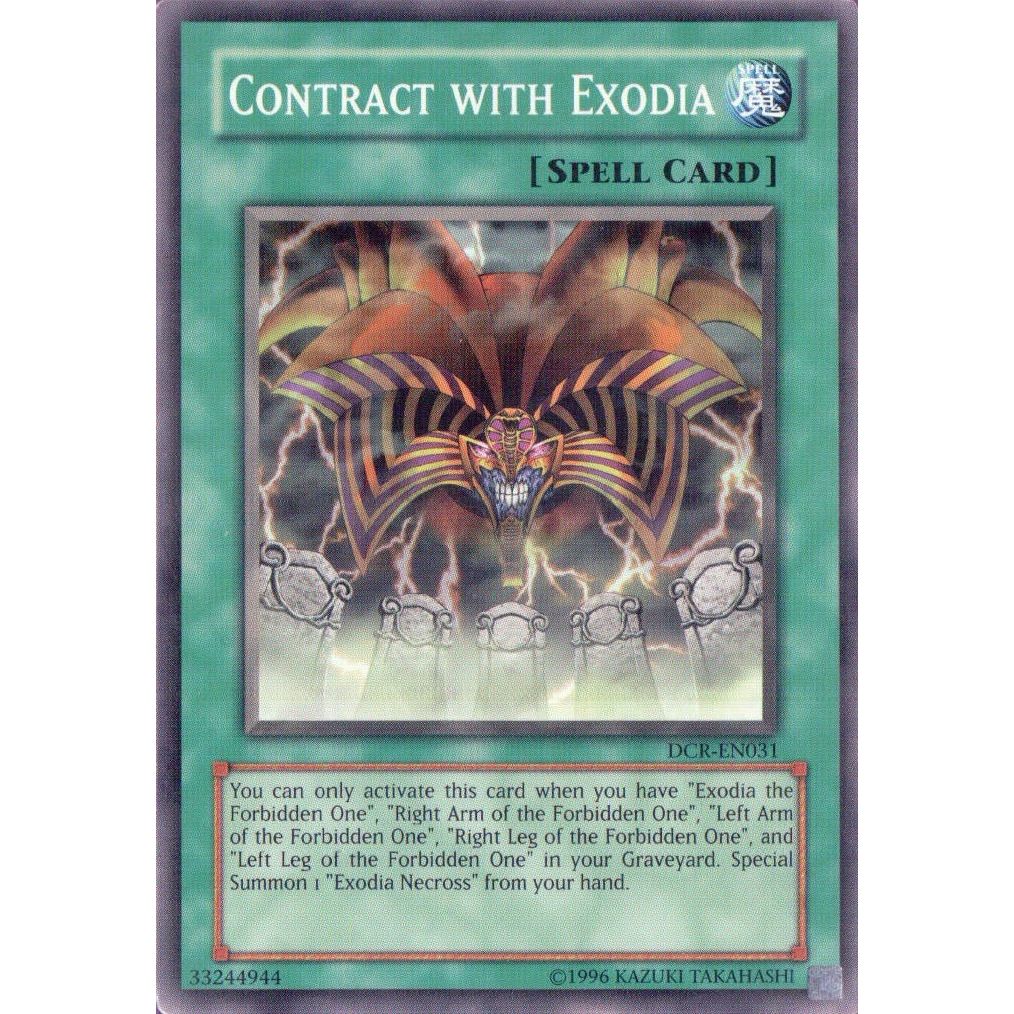 Image for Contract with Exodia (DCR-EN031) (DCR-EN) - YuGiOh
