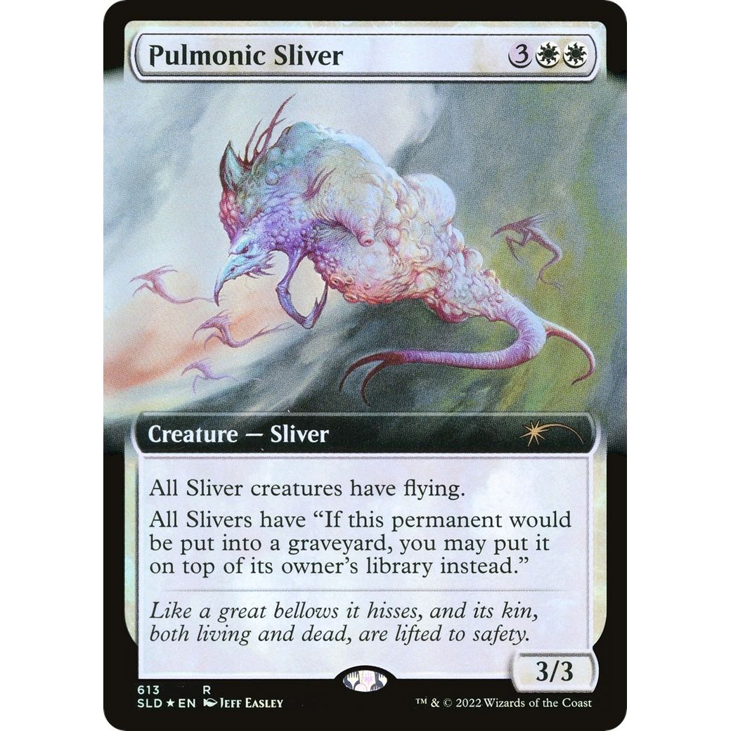 Image for Pulmonic Sliver (Extended Art) (613) (SLD) - Magic: The Gathering