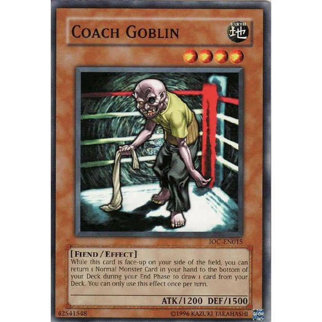 Image for Coach Goblin (IOC-EN015) (IOC-EN) - YuGiOh