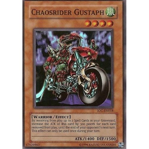 Image for Chaosrider Gustaph (IOC-EN018) (IOC-EN) - YuGiOh