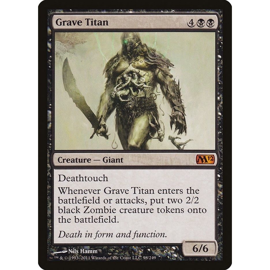 Image for Grave Titan (98) (M12) - Magic: The Gathering