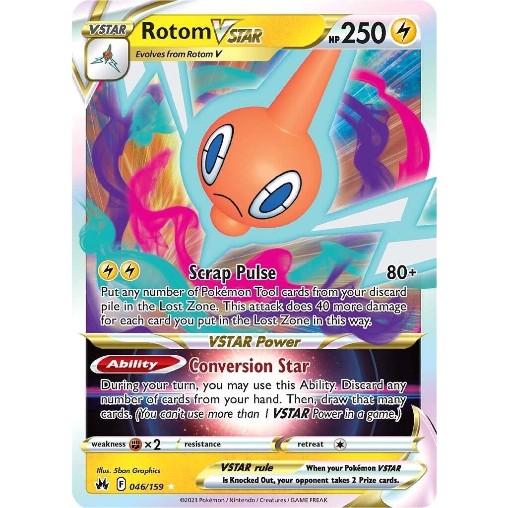 Image for Rotom VSTAR (046/159) (CRZ) - Pokemon
