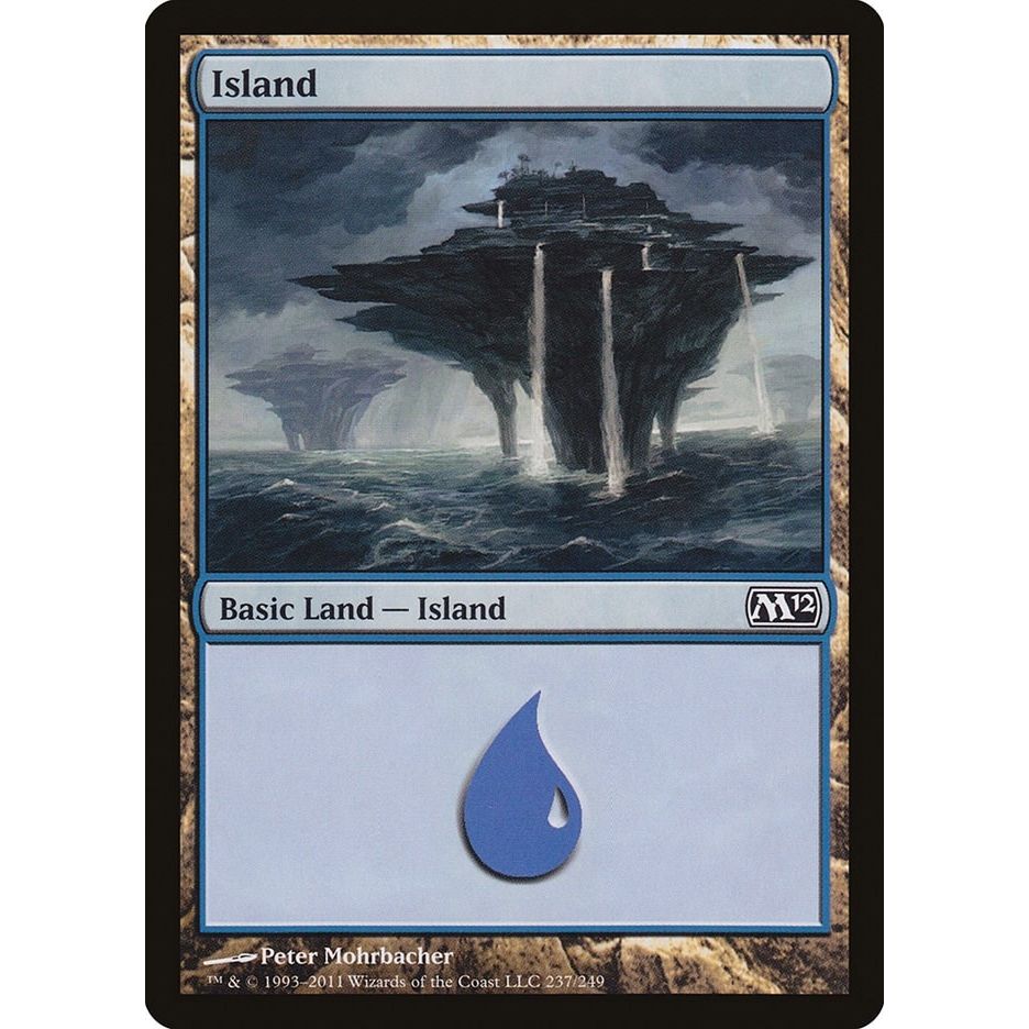 Image for Island (237) (237) (M12) - Magic: The Gathering