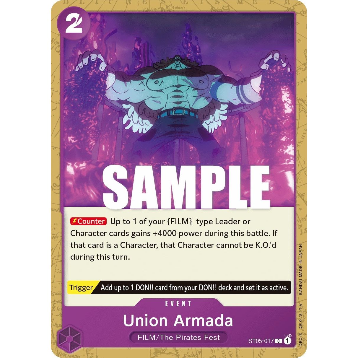 Image for Union Armada (ST05-017) (ST-05) - One Piece Card Game