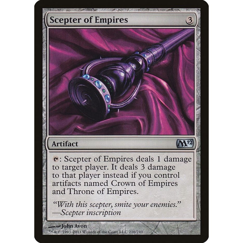 Image for Scepter of Empires (216) (M12) - Magic: The Gathering