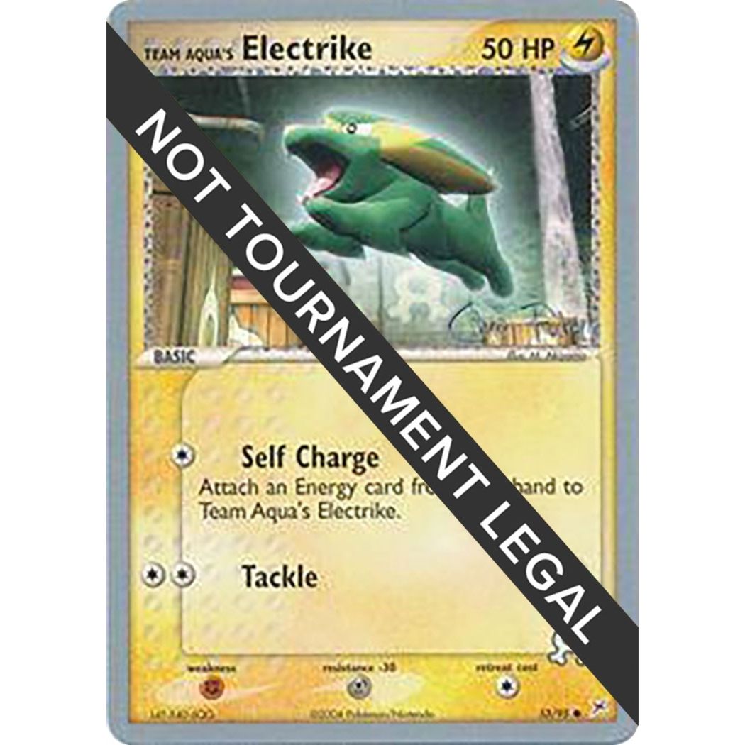 Image for Team Aqua's Electrike - 2004 (Chris Fulop) (27/95) (WCD) - Pokemon