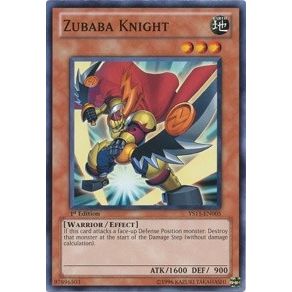 Image for Zubaba Knight (YS11-EN005) (YS11) - YuGiOh