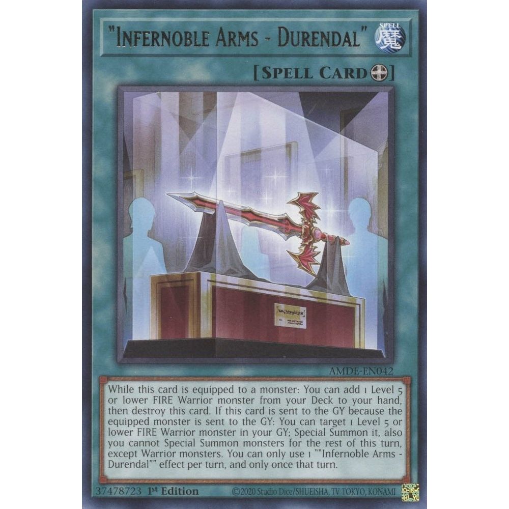 Image for "Infernoble Arms - Durendal" (AMDE-EN042) (AMDE) - YuGiOh