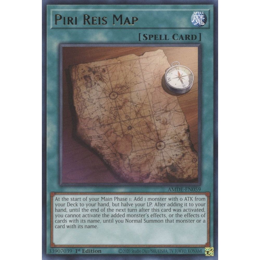Image for Piri Reis Map (AMDE-EN059) (AMDE) - YuGiOh